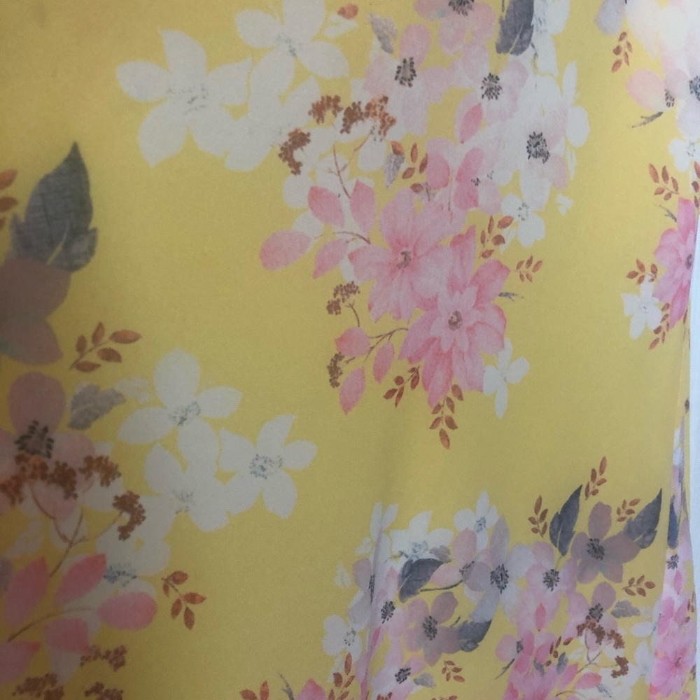 Yumi Kim yellow floral meadow maxi wrap dress - Picture 6 of 12